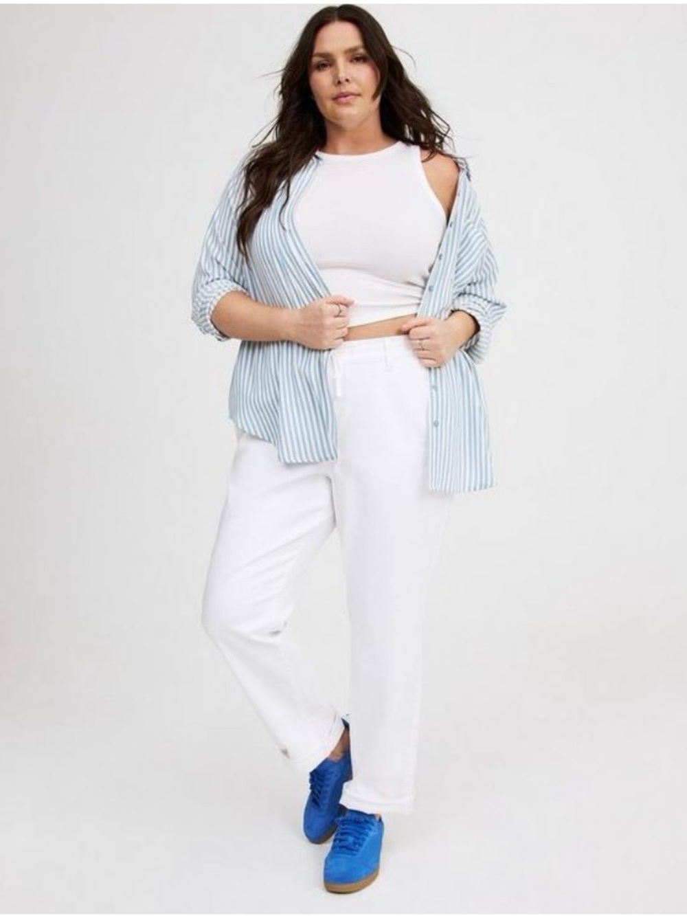 Torrid Weekend Mid-rise Boyfriend Jeans with Drawstring - Size 1X - NWT! - Picture 2 of 9